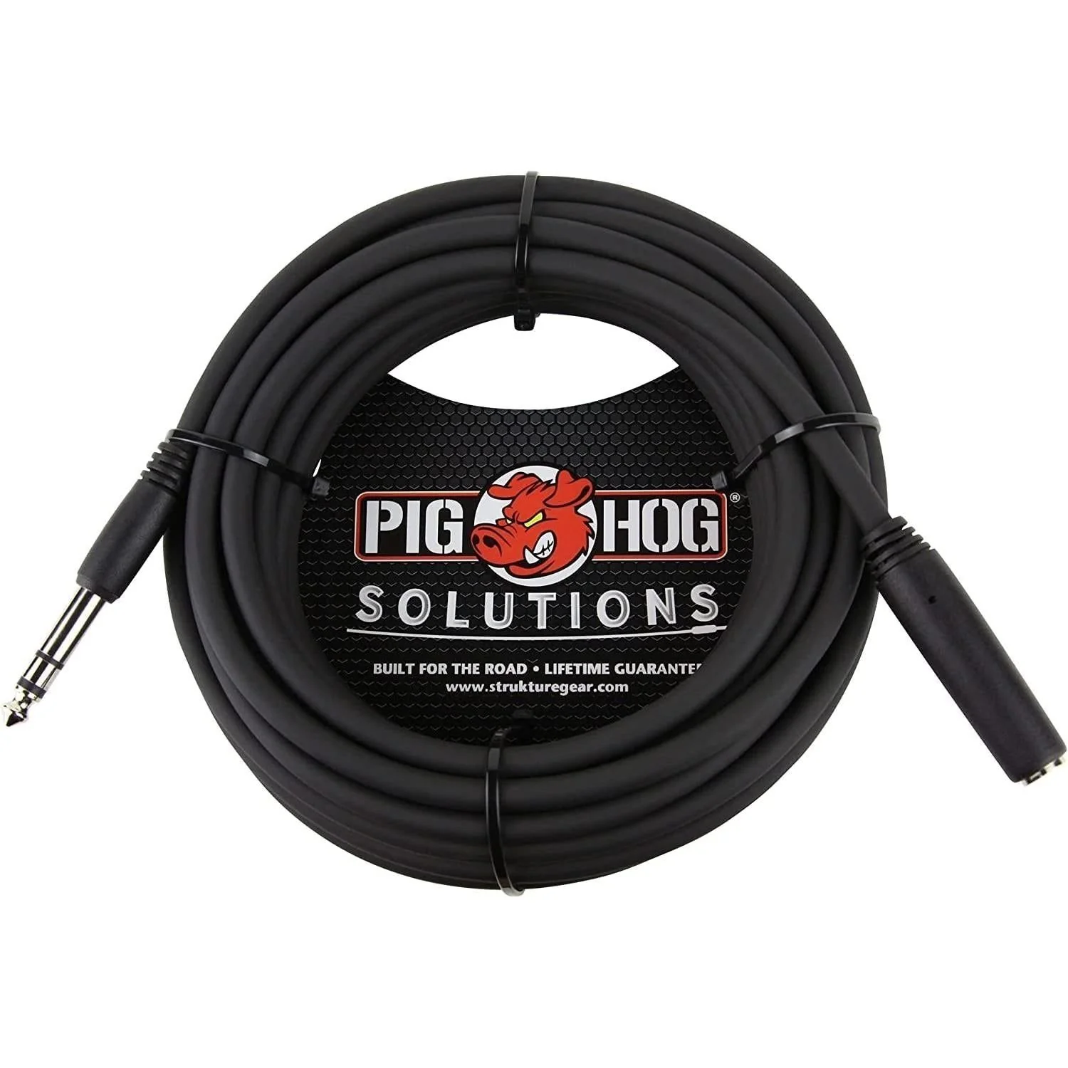 Audio Technica ATH-M40x Professional Studio Monitor Headphone Bundle with Detachable Cables, Pig hog 25 Extension Cable, Detachable Cables, Screw-on 1/4 Adapter & Liquid Audio Polishing Cloth - Image 2