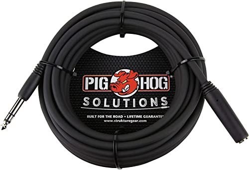 Audio Technica ATH-M50X Professional Studio Monitor Headphones Black Bundle with Pig hog Extension Cable & Liquid Polishing Cloth with Detachable Cable - Image 2