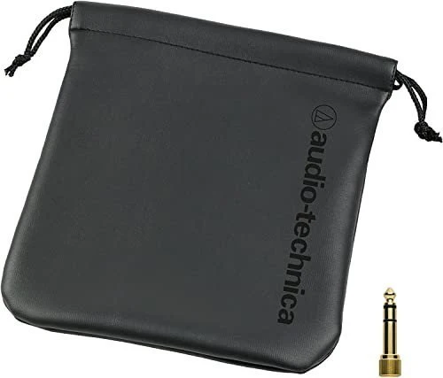 Audio Technica ATH-M50X Professional Studio Monitor Headphones Black Bundle with Pig hog Extension Cable & Liquid Polishing Cloth with Detachable Cable - Image 6