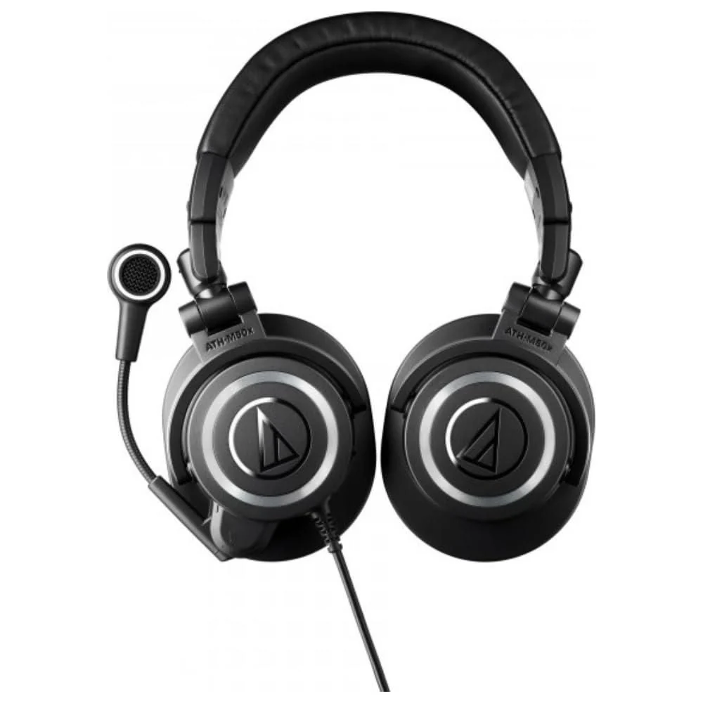 Audio Technica ATH-M50X STS-USB StreamSet USB Streaming Headset Bundle with 3ft USB Extension Cable 3.0 and Instrument Polishing Cloth - Podcast Headphones, Streaming Headset with Mic - Image 3