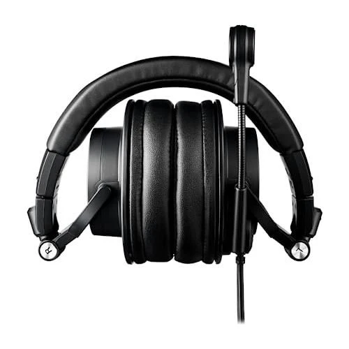 Liquid Audio Audio-Technica ATH-M50XSTS StreamSet Streaming Headset Bundle with Pig Hog 25' Headphone Extension Cable, Polishing Cloth - Image 3