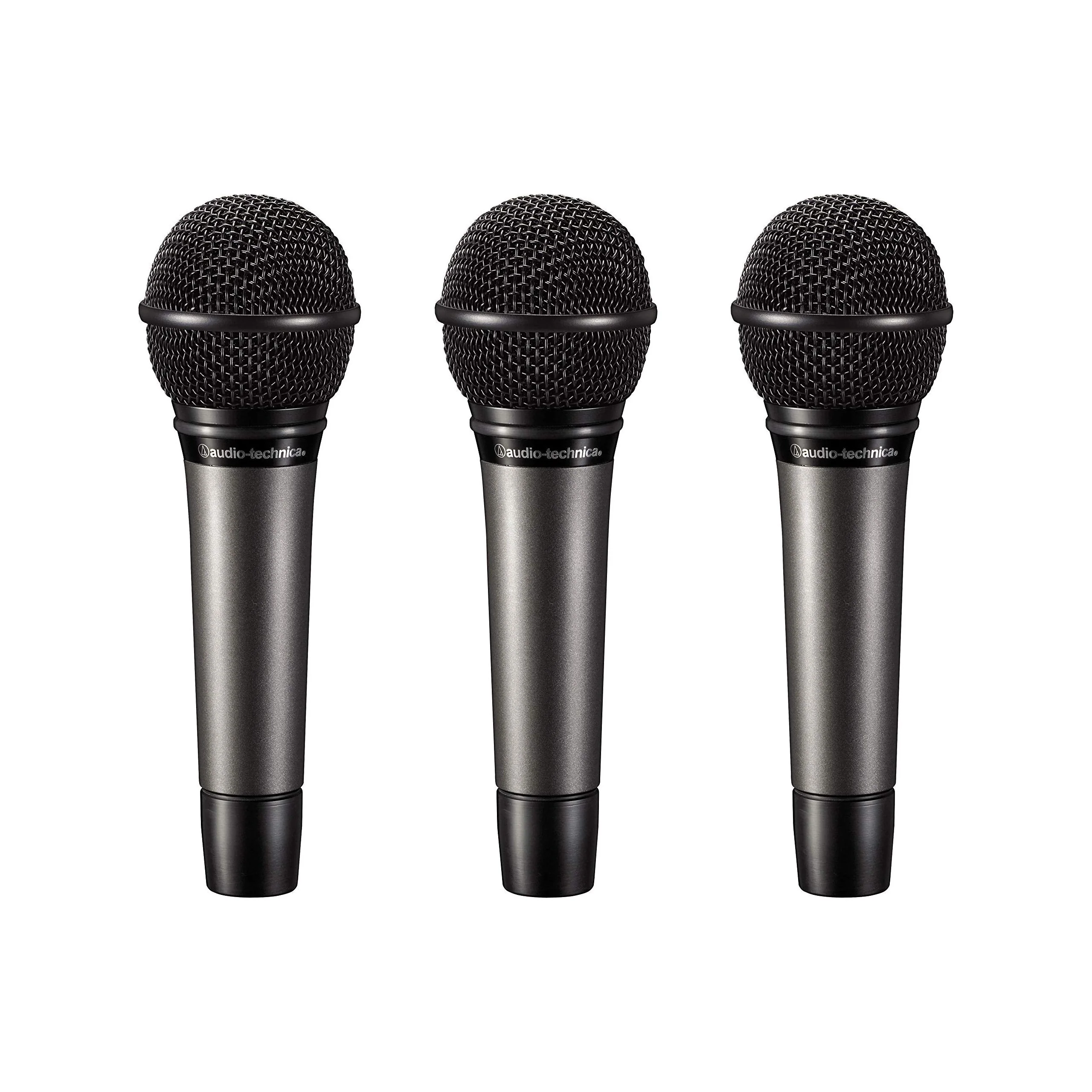 Audio-Technica ATM510PK Dynamic Cardioid Handheld Vocal Microphones (3 Pack)