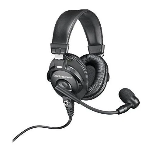 Audio-Technica BPHS1 Broadcast Stereo Headset with Dynamic Boom Mic New! - Image 3
