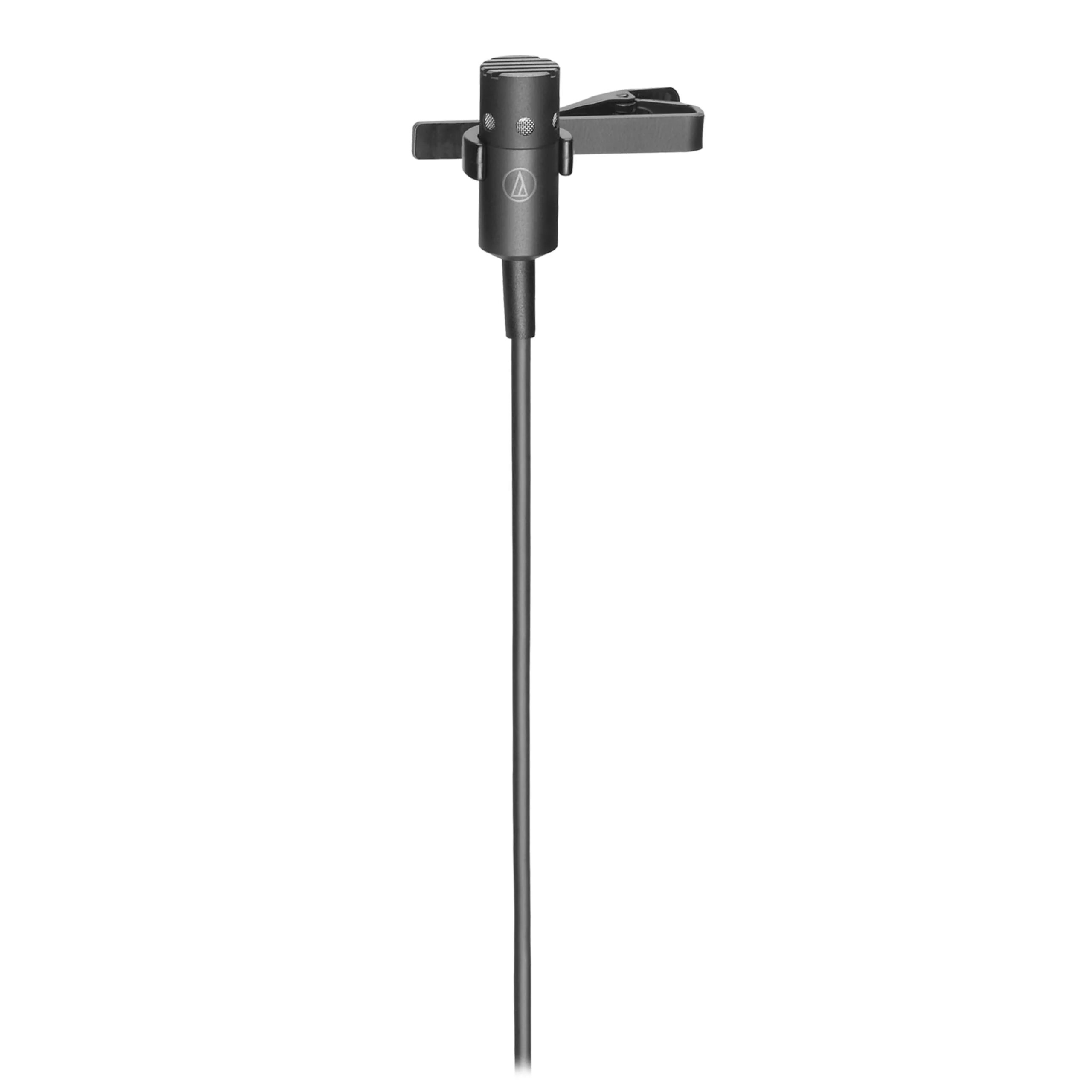 Audio-Technica PRO70 Cardioid Condenser Lavalier/Instrument Microphone Bundle with 10ft XLR Pig Hog Mic Cable & Polishing Cloth – Clip-On Mic with Power Module for Voice or Acoustic Instruments - Image 3