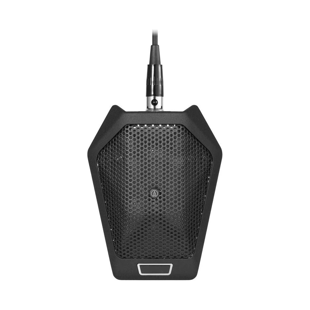 Audio-Technica U891RB Cardioid Condenser Boundary Microphone with Switch, RGB LED & Integral Power Module, Phantom Power Only, Black - Image 2