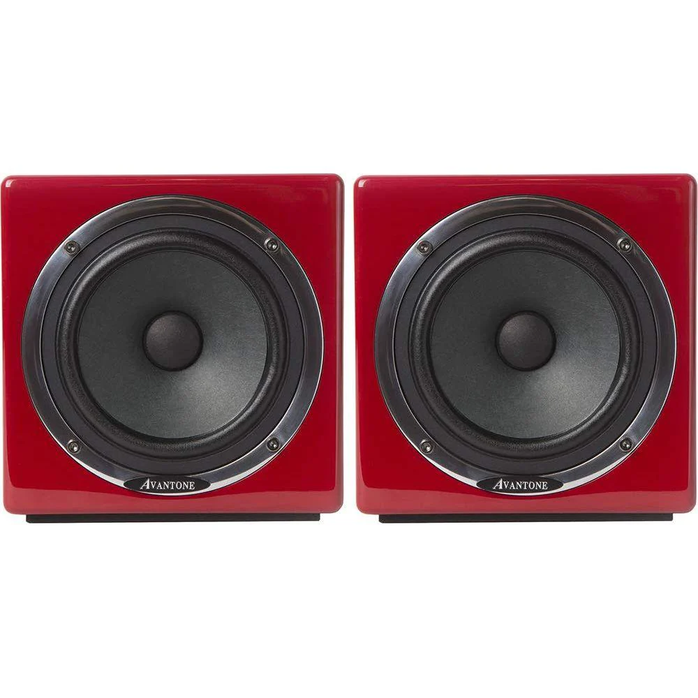 Avantone Pro Active MixCubes 5.25 Inches Powered Studio Monitor Pair - 10th Anniversary Red - Image 2