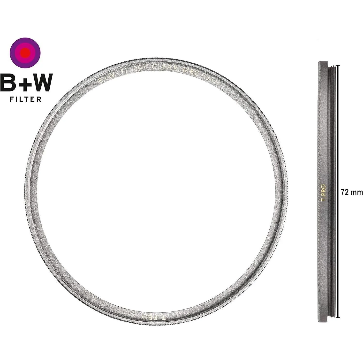 B + W Clear Protection Filter for Camera Lens - Image 3