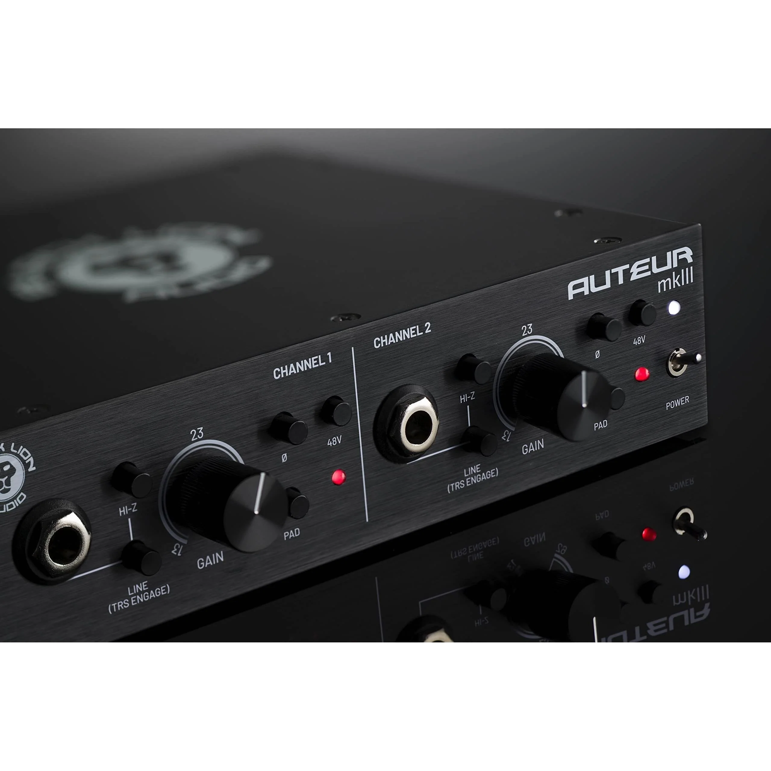 Black Lion Audio Auteur MK3 Dual Channel Microphone Preamp - Image 8
