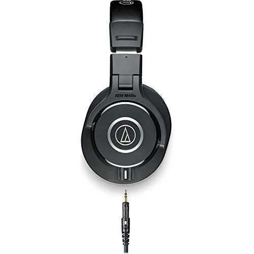 Audio-Technica ATH-M40x Professional Studio Monitor Headphone, Black (AUD ATHM40X) - Image 6