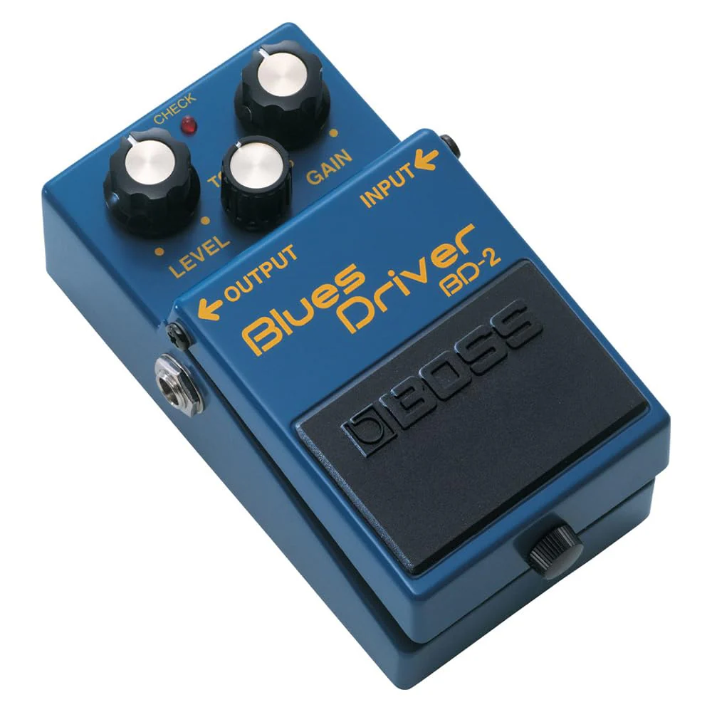 Boss BD-2 Blues Driver Guitar Effects Pedal Bundle with Boss DS-1 Distortion Pedal, 2 Strukture 6" Right Angle Patch Cables, 12 Guitar Picks & Polishing Cloth – Classic Tone & Versatility - Image 3