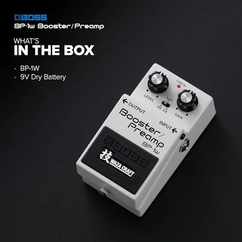 Boss BP-1W Boost, Overdrive and Preamp Effects Pedal - Image 2