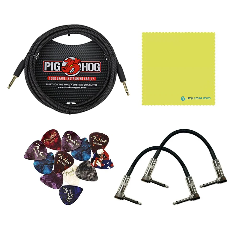Boss DD-200 Digital Delay Pedal Bundle with 2X Right Angle Patch Cables, 10ft Pig Hog Instrument Cable, 12x Guitar Picks and Instrument Polishing Cloth - Image 2