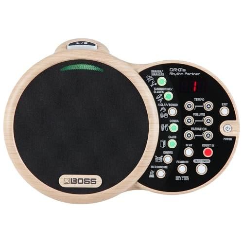 Boss DR-01S Rhythm Partner Bundle w/Boss FS-6 Dual Footswitch, 12-Pack Guitar Pick and Liquid Audio Polishing Cloth - Image 3