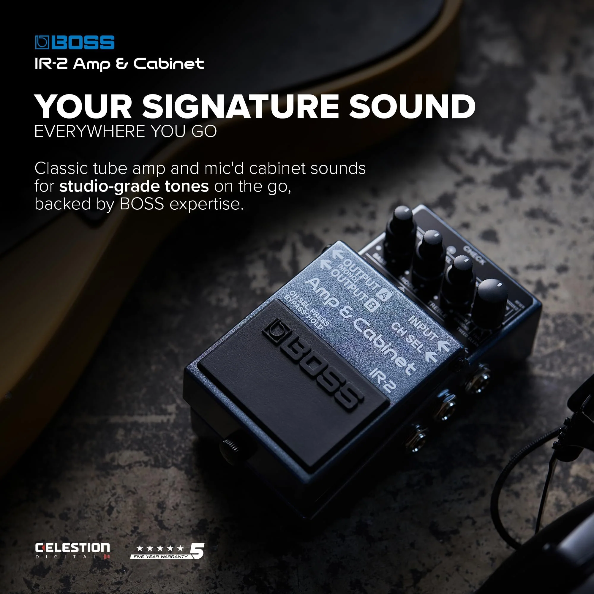 Boss IR-2 Amp and IR Cabinet Pedal - Image 3
