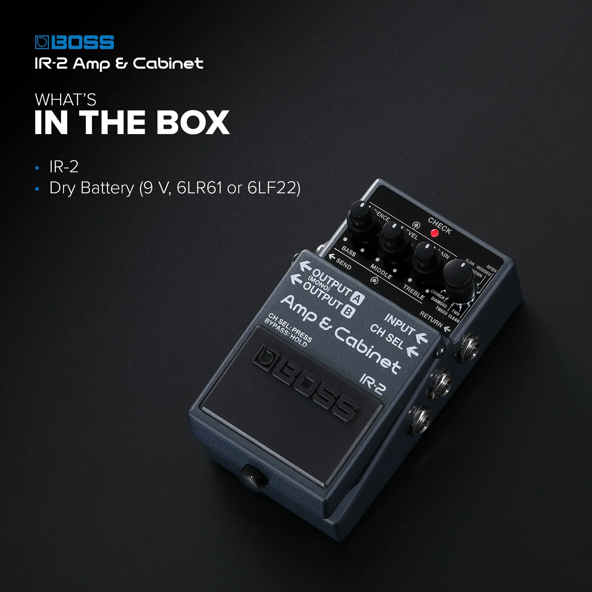 Boss IR-2 Amp and IR Cabinet Pedal - Image 7