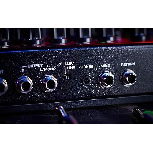 Boss ME-90 Guitar Multiple Effects Bundle w/2x Strukture S6P48 Woven Right Angle Patch Cables, 12x Guitar Picks, 9V Power Adapter and Liquid Audio Polishing Cloth - Image 6