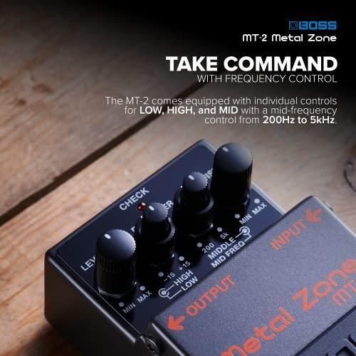 Boss MT-2 Metal Zone Distortion Guitar Pedal - Image 4