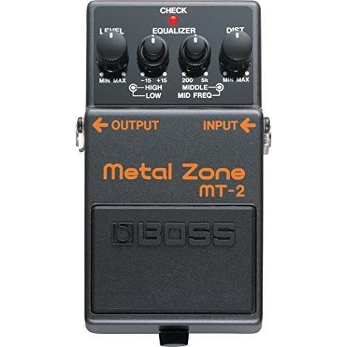 Boss MT-2 Metal Zone Distortion Pedal Bundle w/2x Strukture S6P48 Woven Right Angle Patch Cables, 12x Guitar Picks and Liquid Audio Polishing Cloth - Image 2