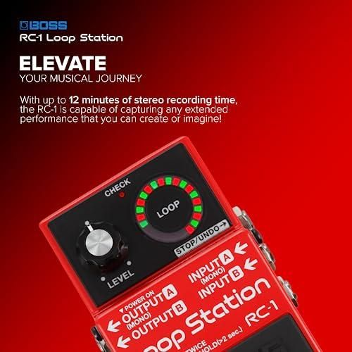 BOSS RC-1 Loop Station Guitar Pedal - Image 6