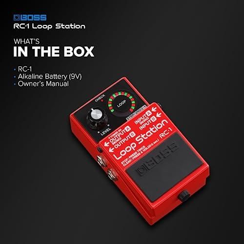 BOSS RC-1 Loop Station Guitar Pedal - Image 8