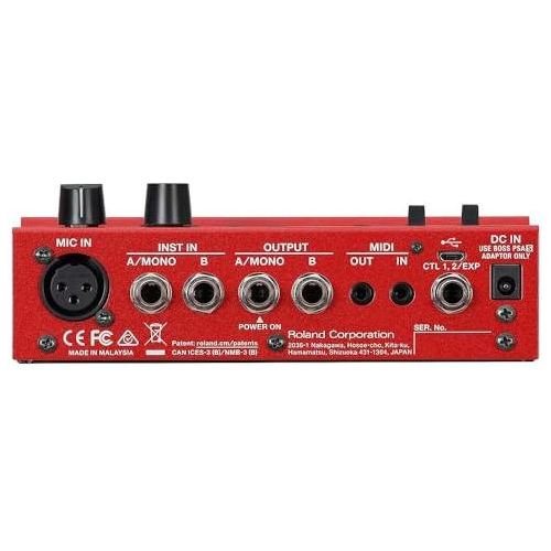 Boss RC-500 Loop Station Bundle w/ 2-Pack S6P48 Woven Right Angle Patch Cable, Pig Hog "Black Woven" Instrument Cable, 12-Pack Guitar Pick, 9V Power Adapter & Liquid Audio Polishing Cloth - Image 5