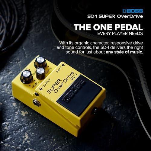 BOSS WAZA Craft Super Overdrive Guitar Pedal (SD-1W) - Image 4