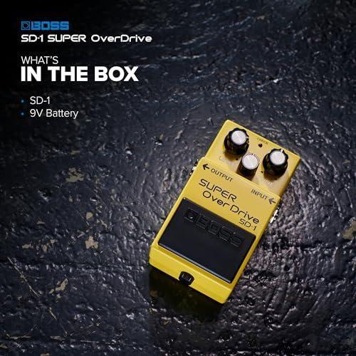BOSS WAZA Craft Super Overdrive Guitar Pedal (SD-1W) - Image 6