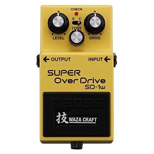 BOSS WAZA Craft Super Overdrive Guitar Pedal (SD-1W) - Image 7