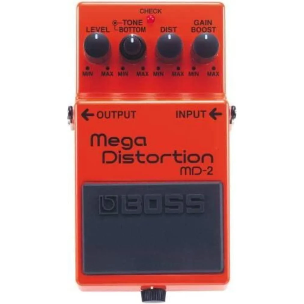 BOSS Md-2 Mega Distortion; Extreme, Low-End Distortion for Modern Metal And Hard Rock - Image 2