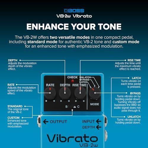 Boss VB-2W Waza Craft Vibrato Pedal - Image 3