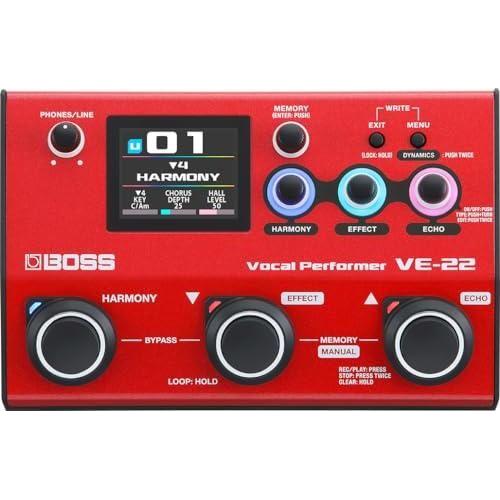 Boss VE-22 Vocal Effects and Looper Pedal - Image 2