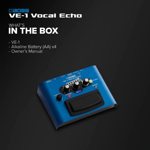 BOSS Vocal Echo Effects Processor Stompbox Guitar Pedal - Image 7