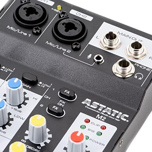 CAD Audio MXU4-FX 4 Channel Mixer with USB Interface and Digital Effects , Black - Image 3