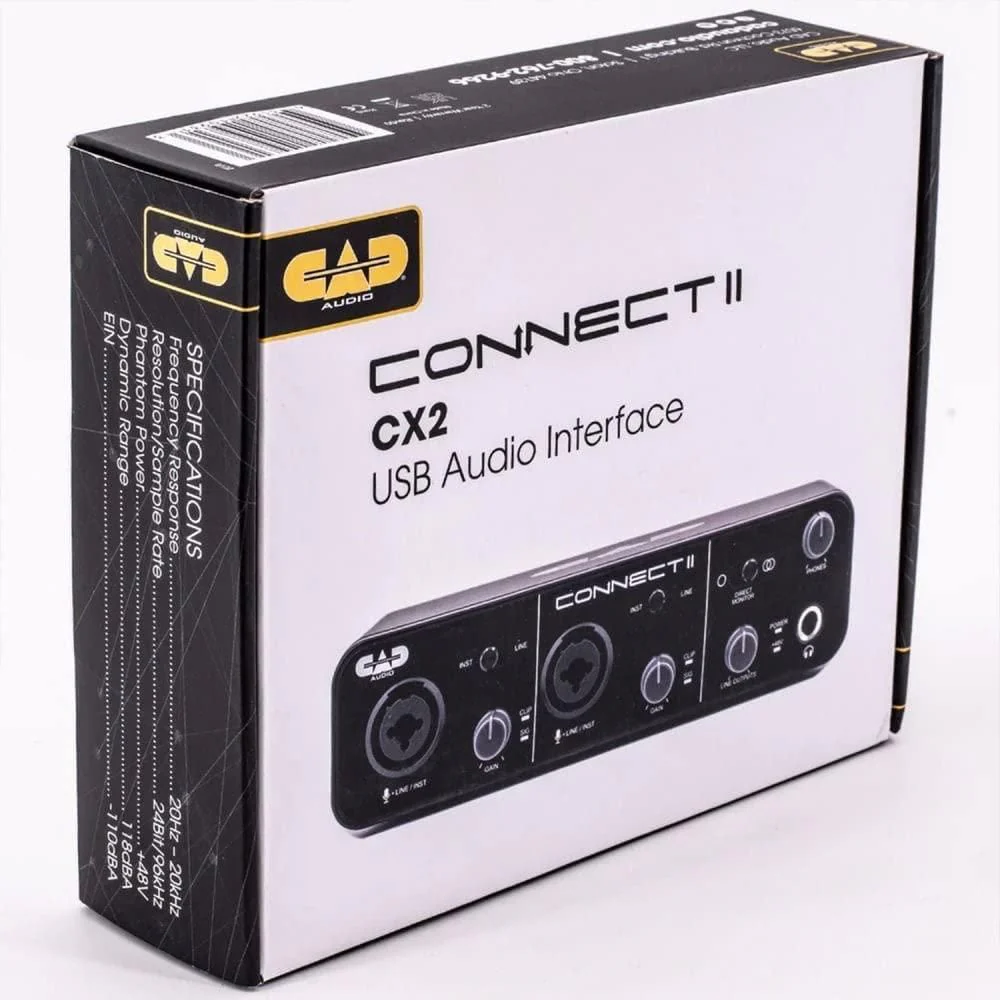 CAD Audio CX2 2x2 USB Interface 24 Bit/96KHz - Image 3