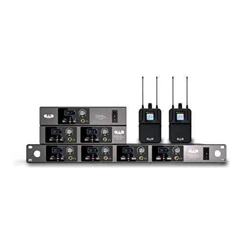 CAD Audio GXLIEM Frequency Agile Wireless In Ear Monitor System includes MEB1 Earbuds, Rack Mount Ears and Antenna Relocation Kit, Silver - Image 12