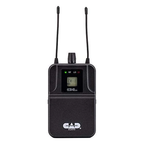 CAD Audio GXLIEM Frequency Agile Wireless In Ear Monitor System includes MEB1 Earbuds, Rack Mount Ears and Antenna Relocation Kit, Silver - Image 5