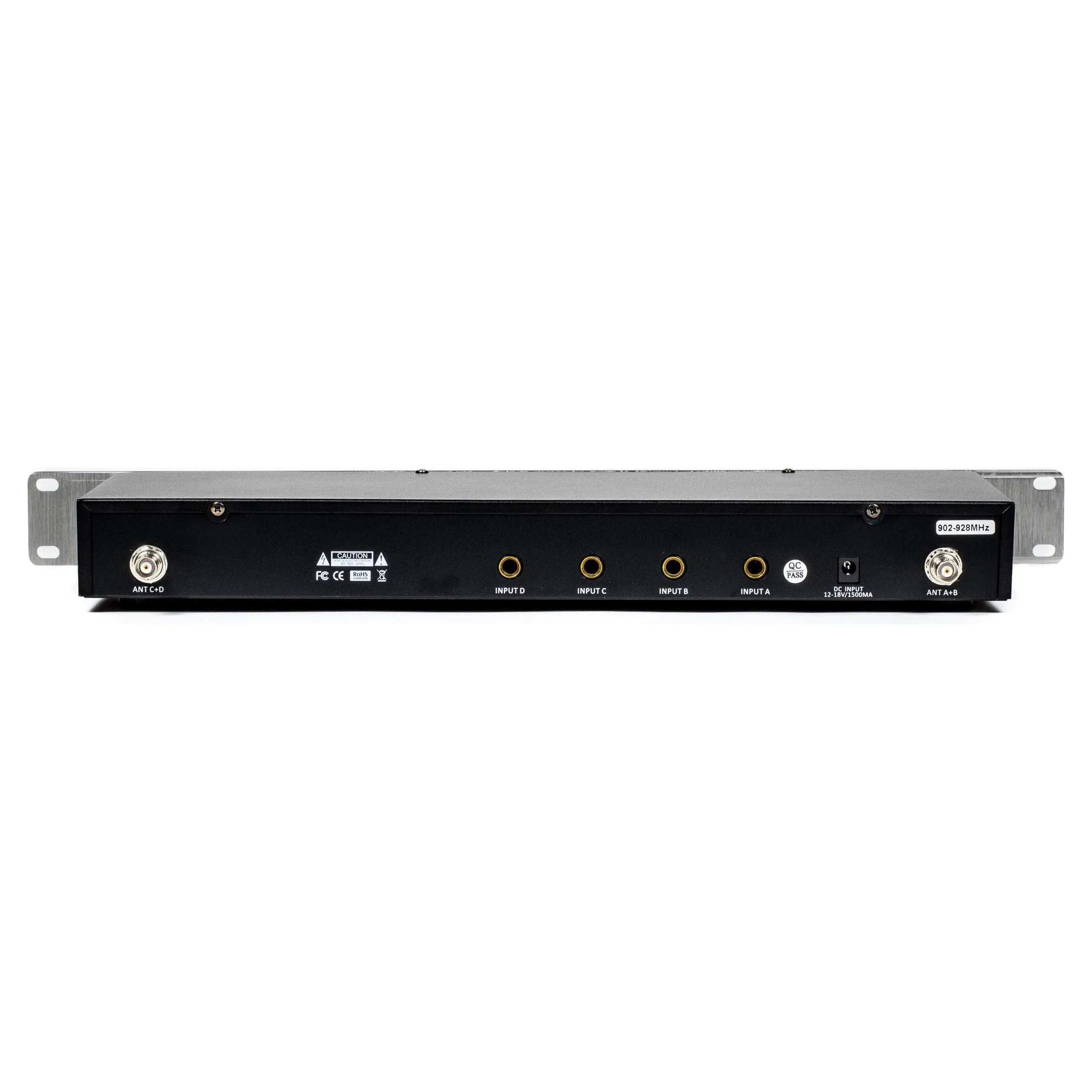 CAD Audio GXLIEM4 Frequency Agile Wireless In Ear Monitor System -Four discrete mixes - includes 4 MEB1 Earbuds, 4 Bodypack Receivers, Rack Mount Ears and Antenna Relocation Kit ,Black - Image 5