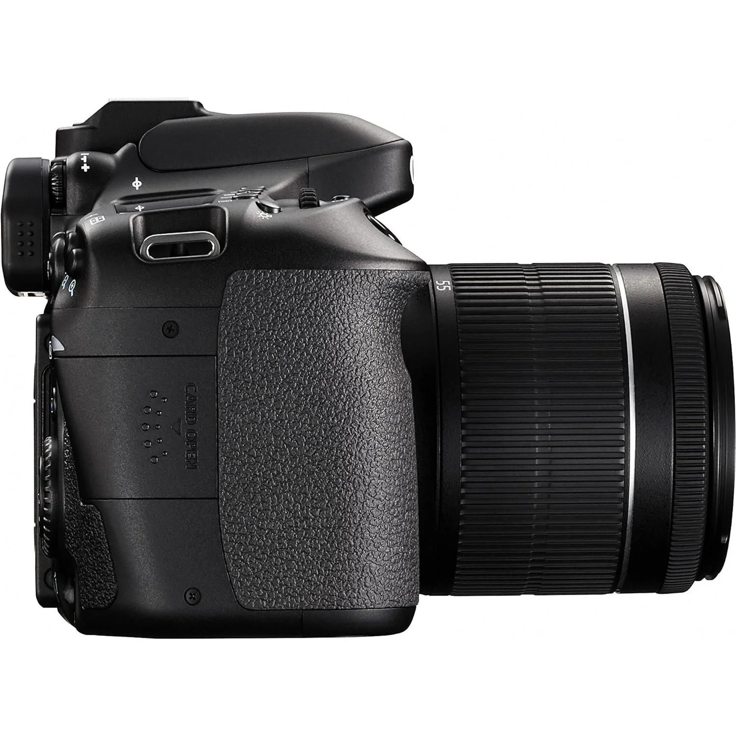 Canon EOS 80D Digital SLR Kit with EF-S 18-55mm f/3.5-5.6 Image Stabilization STM Lens (Black) - Image 7