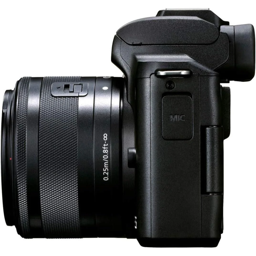 Canon EOS M50 Mark II + EF-M 15-45mm IS STM Kit Black - Image 7