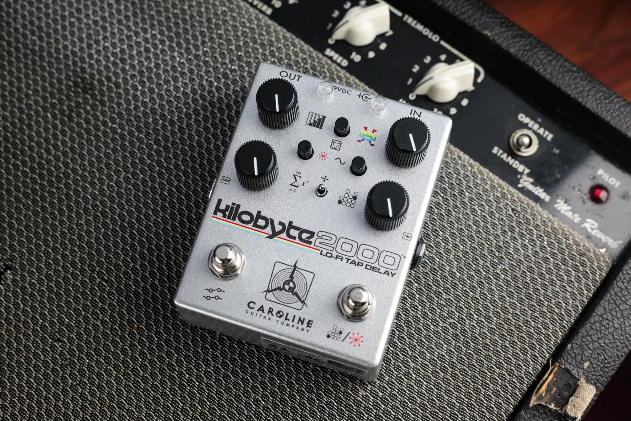 Caroline Guitar Company Kilobyte 2000 Lo-Fi Delay Guitar Pedal - Image 8