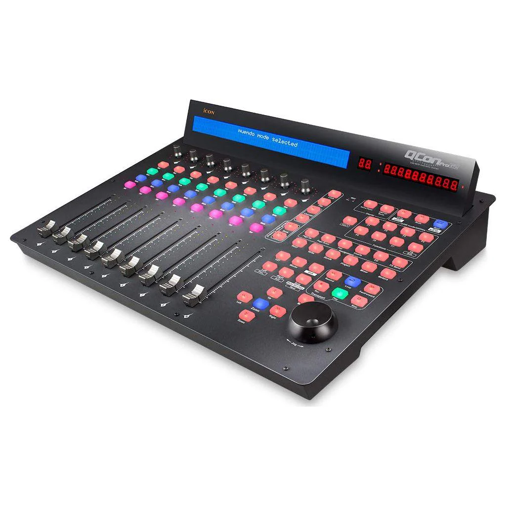 QCon Pro G2 8-channel universal DAW control surface with Mackie Control and HUI - Image 4