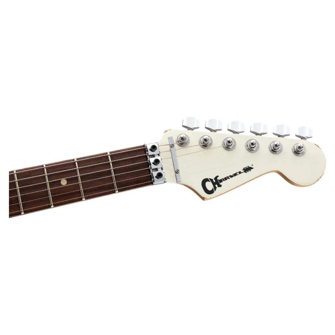 Charvel Pro Mod Super Stock So Cal Electric Guitar - Aged Arctic - Image 5