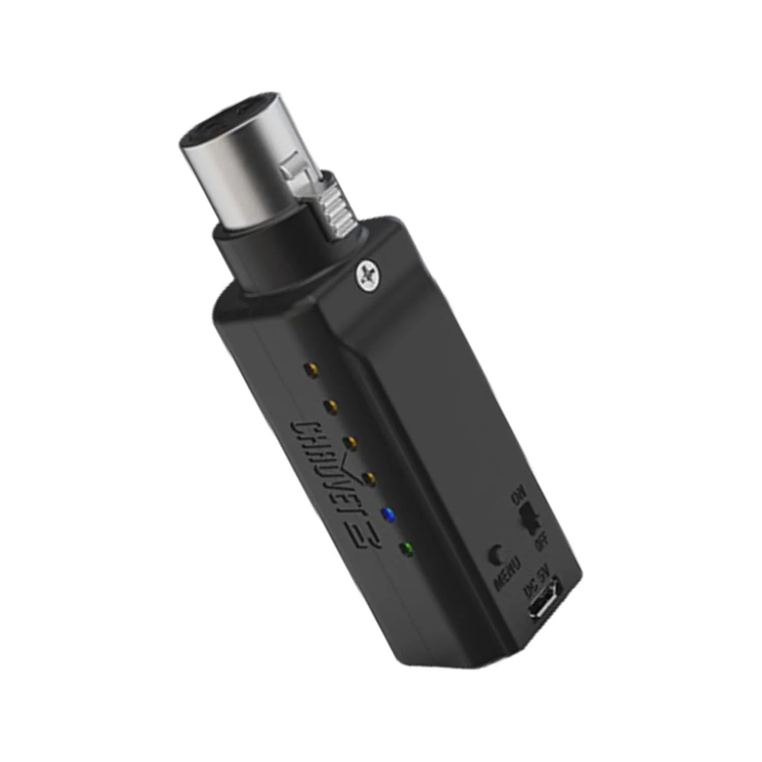 Chauvet DJ D-Fi XLR RX Wireless Compact FCC/RTTE Compliant Battery Powered Receiver with LED Indicators - Image 5