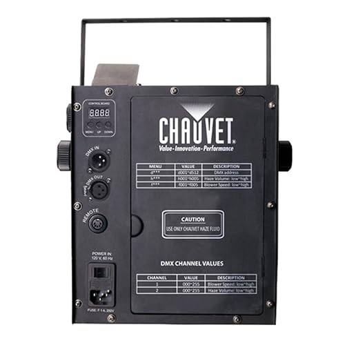 CHAUVET DJ Hurricane Haze 2 Bundle with 10ft Pig Hog DMX 3 Pin Lighting Cable and Instrument Polishing Cloth - Water Based Haze for Lighting Effects - Image 5