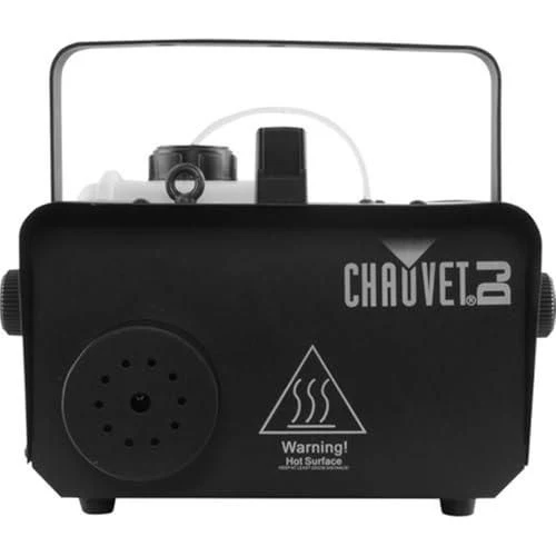 Chauvet H1600 Hurricane 1600 Lightweight High Output Fog Machine Bundle w/Pig Hog PHDMX10 Lighting Cable and Liquid Audio Polishing Cloth - Image 4