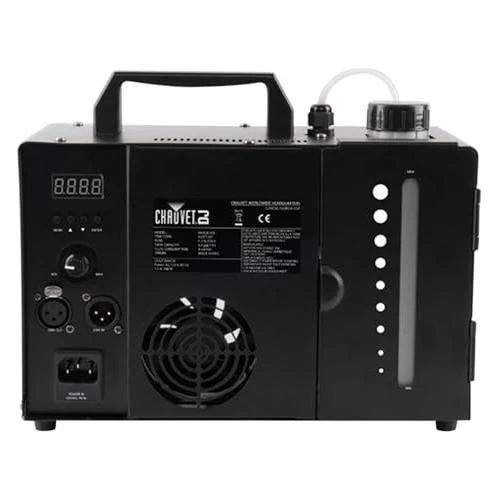 Chauvet HHAZE1DX Hurricane Haze Machine Bundle w/Pig Hog PHDMX10 Lighting Cable and Liquid Audio Polishing Cloth - Image 5