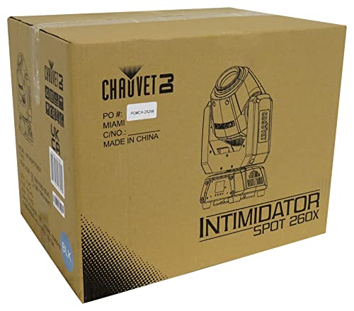 CHAUVET Intimidator Spot 260X Compact Moving Head Designed for Mobile Events, Black - Image 7
