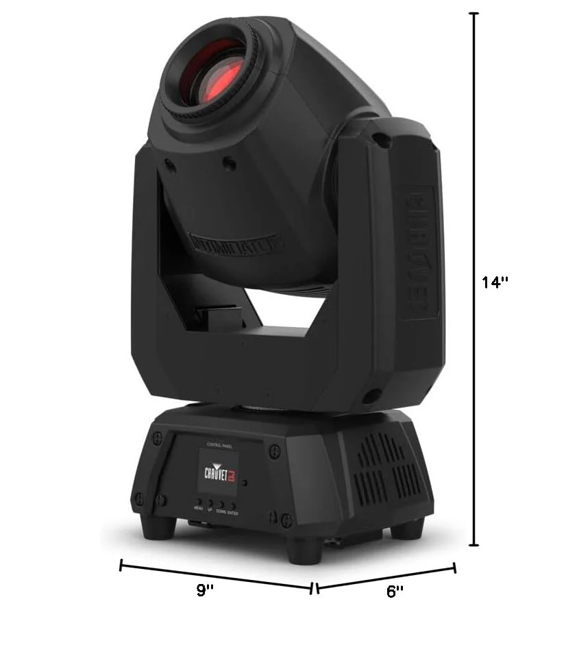 CHAUVET Intimidator Spot 260X Compact Moving Head Designed for Mobile Events, Black - Image 8