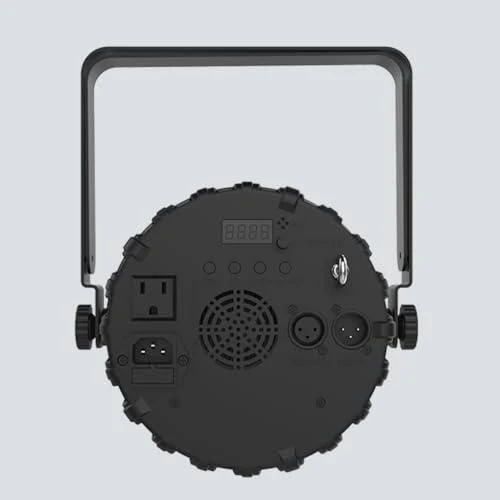 Chauvet SlimPAR T12BT Compact Wash Light Bundle w/Pig Hog PHDMX10 Lighting Cable and Liquid Audio Polishing Cloth - Image 4