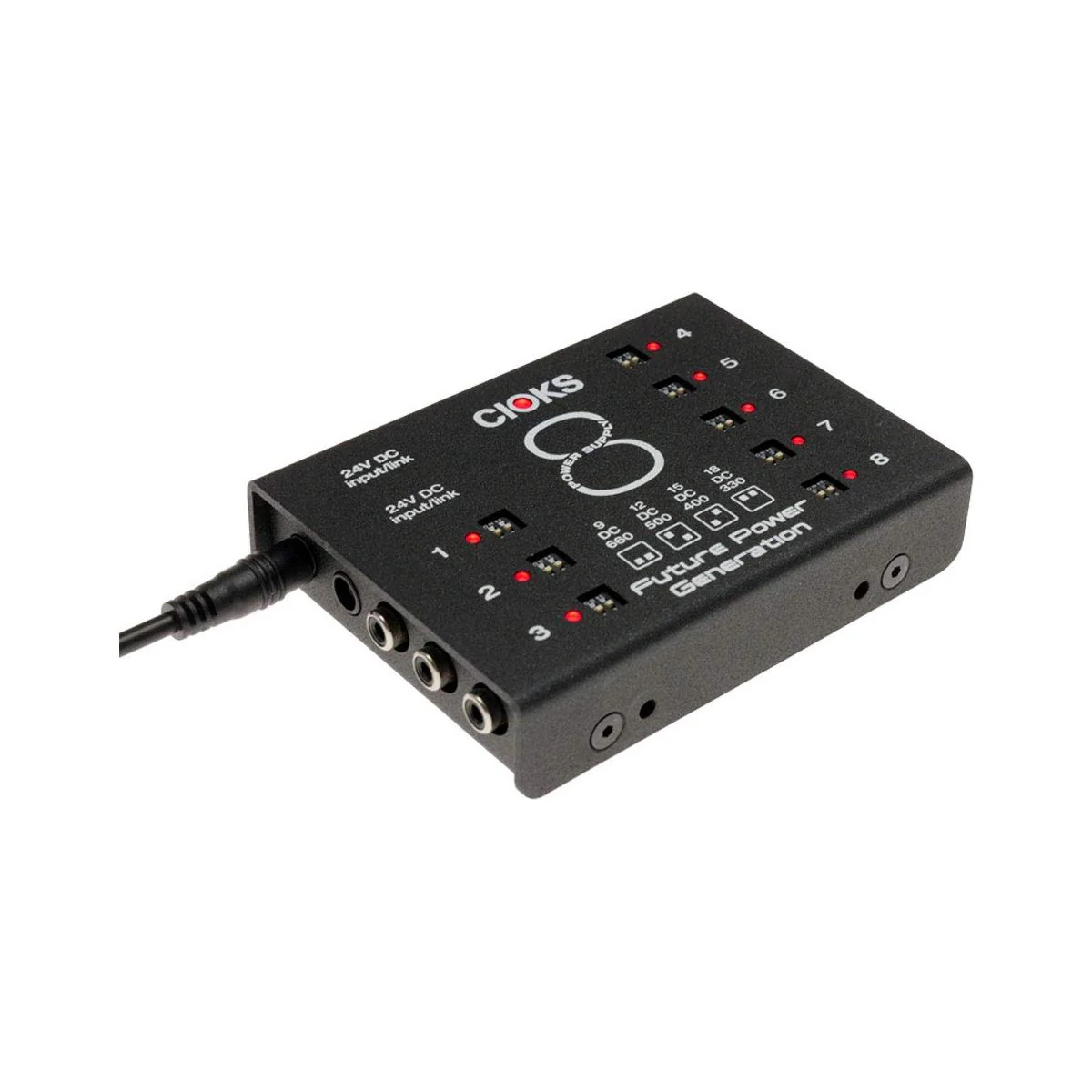 CIOKS CIOKS 8 8-output Isolated Guitar Pedal Power Supply Expander Kit - Image 11